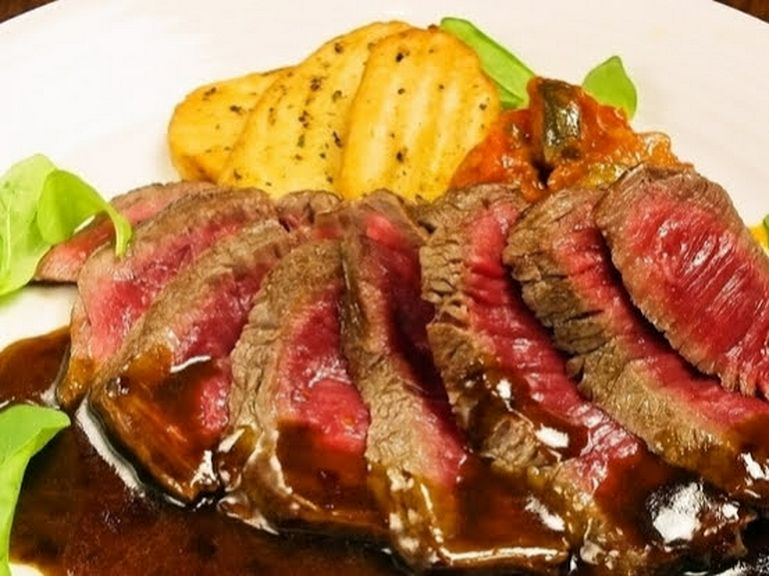 国産牛の赤身ステーキ