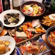 ゆっくり宴会におすすめ！3H飲み放題付コースは3500円～ご用意。シェフが腕をふるう自慢の本格イタリアンをお楽しみ頂けるコース内容になっています。ご予算に応じてお好きなコースお選び頂けます！