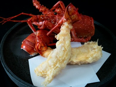 伊勢海老天ぷら