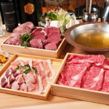 HANARE特選しゃぶしゃぶコース～旬を感じる味わいを堪能～