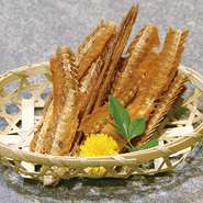 油を使わずサクサクに仕上げた、体にうれしい一品。