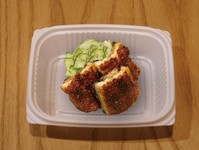 きゅうりと蒲焼を追いしお酢で涼やかに。