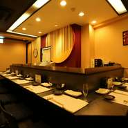 お座敷天ぷら個室が2部屋あり、多彩なご利用シーンに柔軟に対応