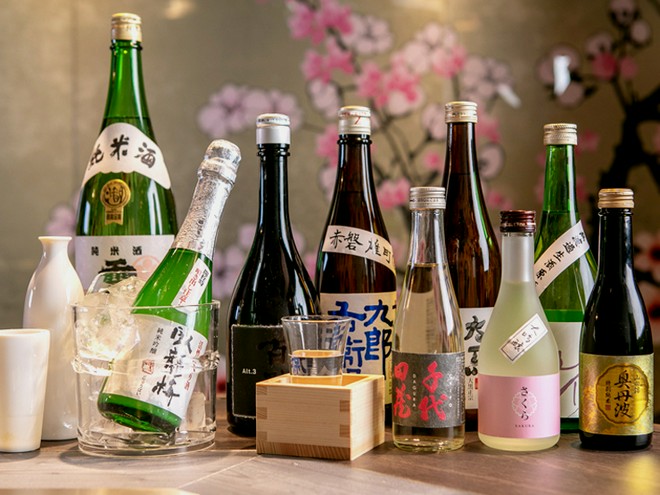 日本酒にこだわっている