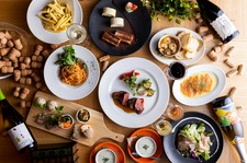 本日のアミューズからはじまりその日の鮮魚のカルパッチョなど､人気イタリアンメニューが盛りだくさん♪
