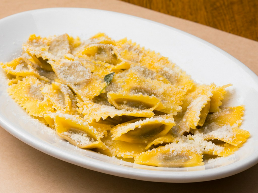 牛肉の旨味と、パスタの小麦粉やバターの香りが広がる『アニョロッティ　オーシャンビーフ　発酵バター』