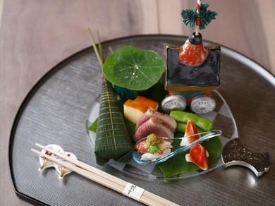 季節の八寸　一例