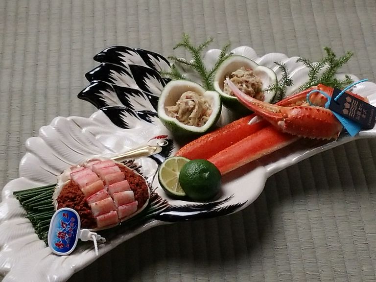 松葉ガニ盛り合わせ