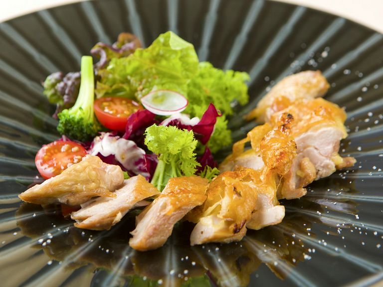 伊達鶏のトリュフ塩焼き
