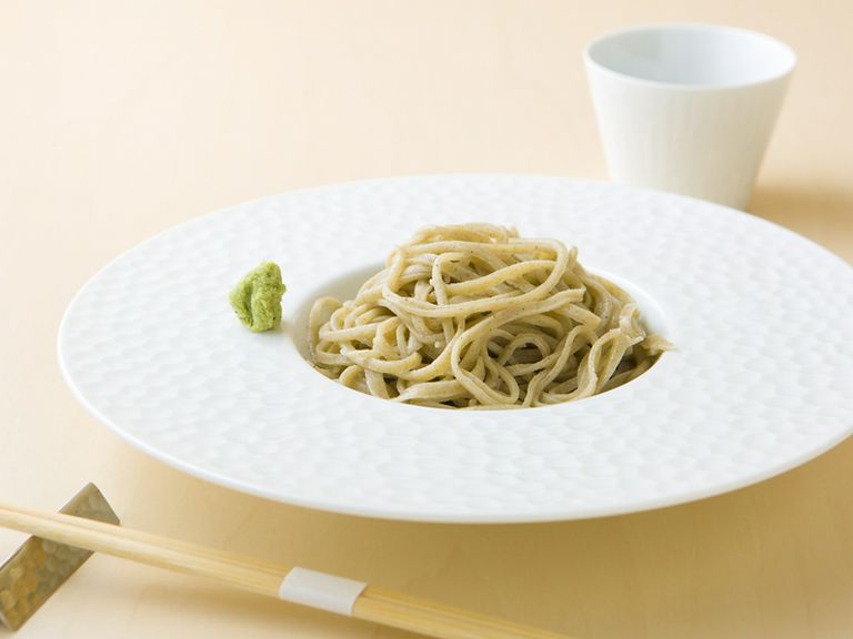 秋保野尻産　手打ちそば