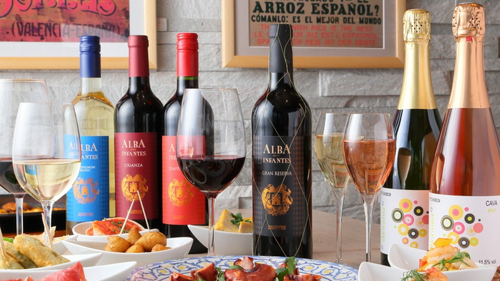 ソムリエ厳選のスペインワインをお楽しみいただけます