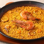 3種類から選べる世界チャンピオン監修のパエリアなど料理全4品を手軽にお召し上げり頂けるセットコース