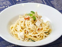 マグロと茄子を能登塩水で煮込み、爽やかなミントの香りがする
あっさりした味付けで
