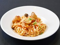 石川県のぶどう「ルビーロマン」でうま味たっぷりのパスタをご賞味ください。