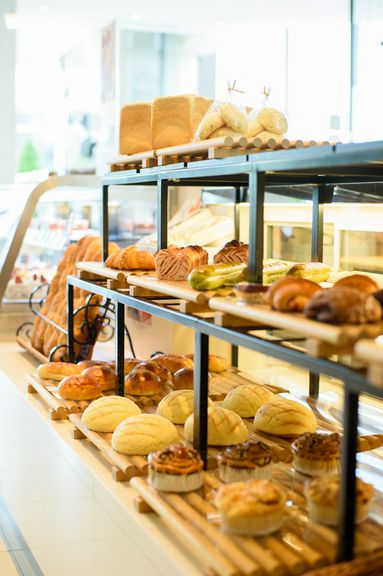 焼きたてのパンが楽しめます。