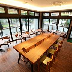 ビジネスパーソンにうれしい街のオアシス