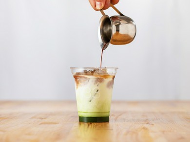 青汁エスプレッソラテ (ICED/HOT)