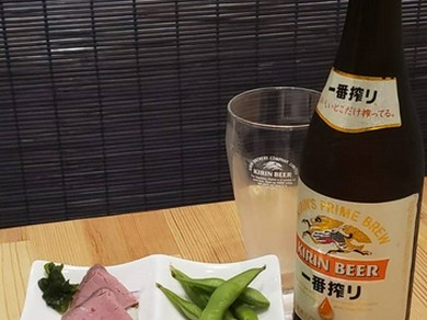 ビールと人気のおつまみ４種盛り！
