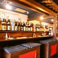 お1人さまでも楽しめるお店にしたいと、【九州男児　水戸駅南COMBOX店】ではカウンター席も用意されており、少人数からでも気軽に足を運べます。二軒目三軒目の利用もおすすめです。