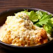 宮崎名物！　タルタルソースとの相性が◎