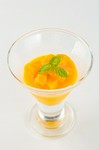 ２種のマンゴープリンの食感が美味しい、まさにダブルマンゴー。