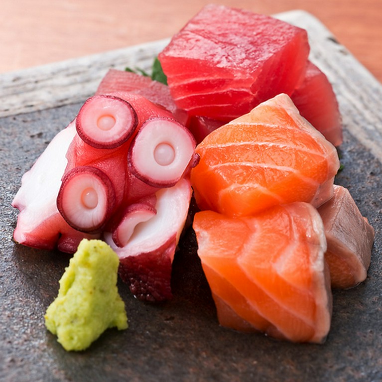 ぶつ刺し三種盛り