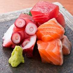 ぶつ刺し三種盛り