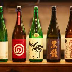 季節ごとに取り揃えが異なる「旬の日本酒」を堪能