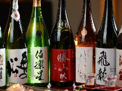 宮城や東北の人気地酒など40種以上の日本酒あり