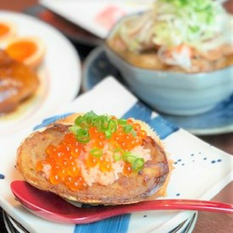 蟹味噌甲羅焼き