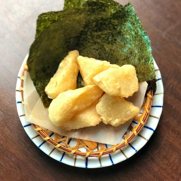 長芋おつまみ唐揚げ