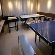 25名までお楽しみいただける卓球台1台がフリーでご利用いただけるVIPルーム。