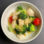 ~stir-fried squid and broccoli~