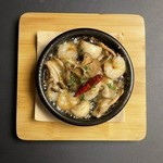 ~Shrimp and mushrooms ajillo~