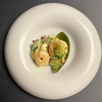 ~shrimp and avocado poke style~