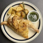 ~Grilled bone-in half chicken~
