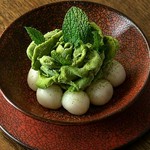 ~rice-flour dumplings and matcha ice cream~