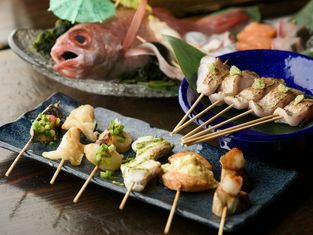 와산 생선꼬치와 테바사키 대중 이자카야