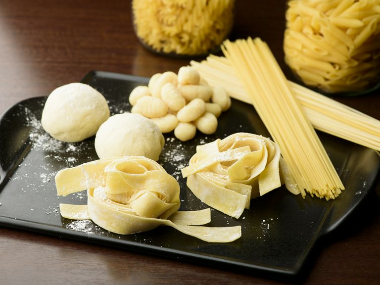 素材に合わせてチョイスされる5種の「パスタ」