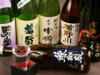 寿司に合うものを全国各地から取り寄せた『日本酒』