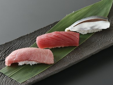 鮮度、身の張り、魚肉の質にとことんこだわって吟味し、丁寧に仕込んだ『握り寿司』