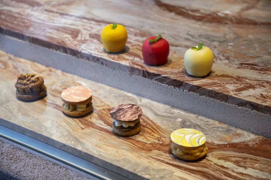 レストランとパティスリー、2つの顔をあわせもったお店