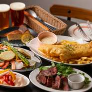 飲み放題付きコース料理が用意されていますが、通常メニューにプラス1000円することで「クラフトビール」の追加が可能。クラフトビールを扱うバルならではの飲み放題を満喫しましょう。