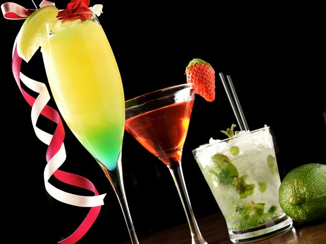 カクテルにこだわっている