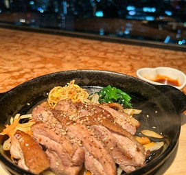 名古屋コーチンのグリルステーキ