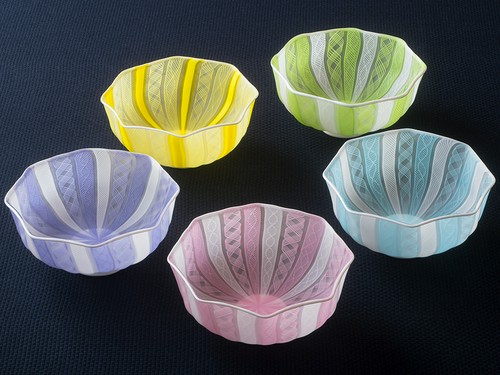 藤田喬平作のガラス器