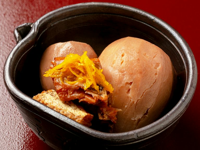 300年の伝統を持つ看板メニュー『いもぼう単品』