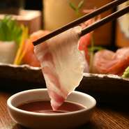 「津本式」で締めた熟成魚や日本南北の魚を多数仕入れ