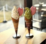 バニラ、抹茶、ミックス