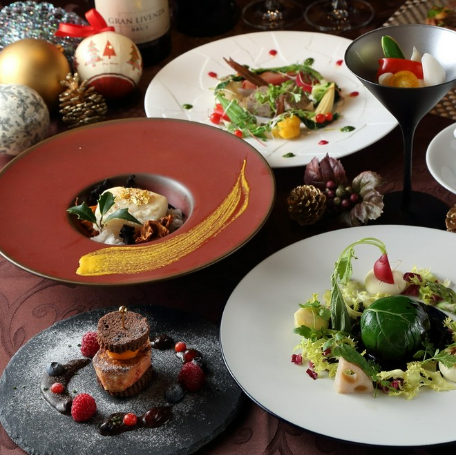 クリスマス限定コースがある